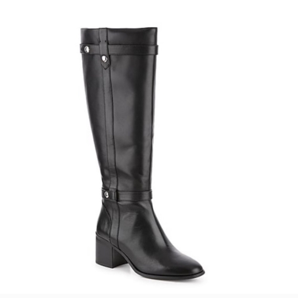 Essex Lane Shoes - Essex Lane Black El-Lizzy Riding Boots Size 8M